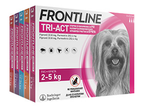 Frontline Tri-Act Range