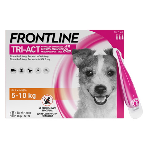 Frontline Tri-Act 5-10 kg